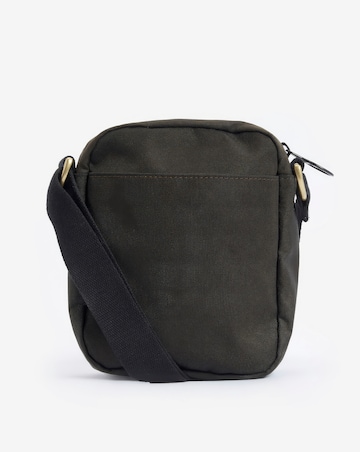 Barbour Field Wax Crossbody Bag - Olive