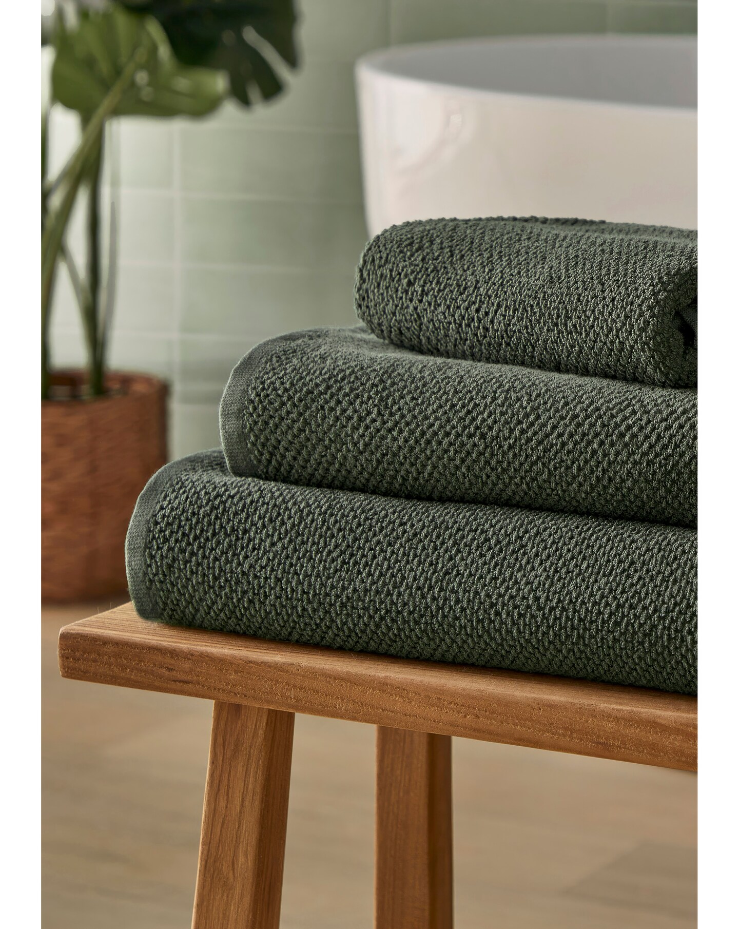 Silentnight Popcorn Pack of 2 Towels