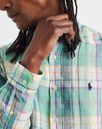 Polo Ralph Lauren Long Sleeve Check Shirt - Green