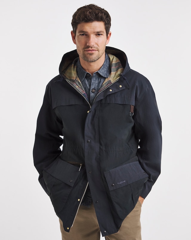 Barbour Icons Durham Casual Jacket - Navy