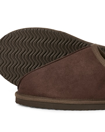 Jack & Jones Dudely Microfibre Slipper - Brown