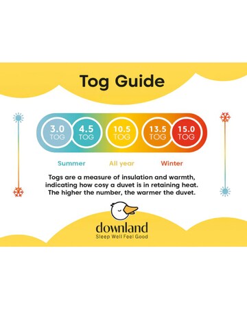 Downland Superbounce 15 Tog Duvet