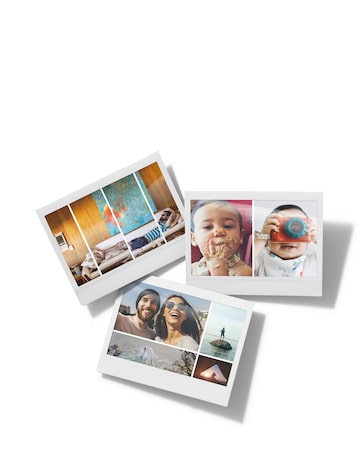 Fujifilm Instax Link Wide Printer with 40 Shot Film Pack - Ash White