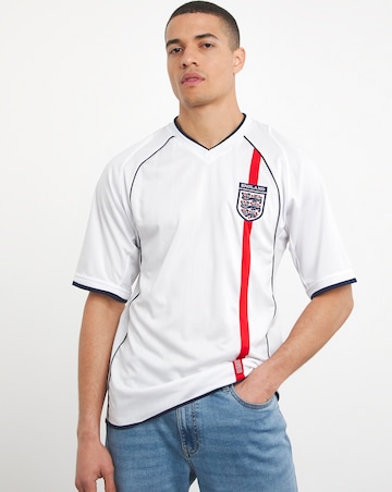 Score Draw England 2002 World Cup Finals Retro shirt