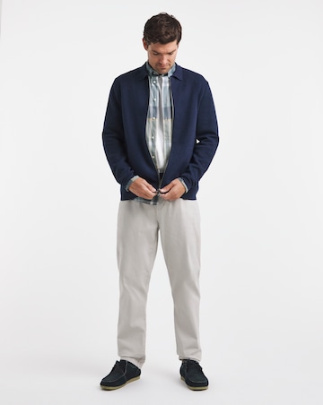 Barbour Crowcombe Knitted Zip Through Cardigan - Navy