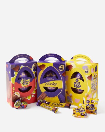 Cadbury Luxury Chocolate Easter Egg Bundle of Three