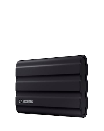 Samsung SSD T7 Shield USB 3.2 Gen 2 1TB Portable Hard Drive Black