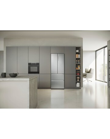 Haier HFR5719ENMG 70cm French Door Fridge Freezer - Silver