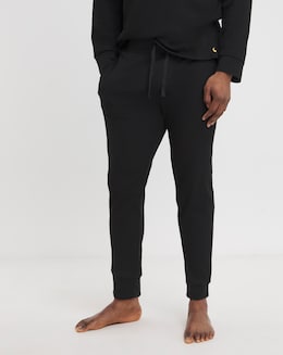 Polo Ralph Lauren Black Waffle Lounge Mix &amp; Match Black Jogger