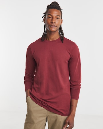 Long Sleeve Crew Neck T-Shirt Long