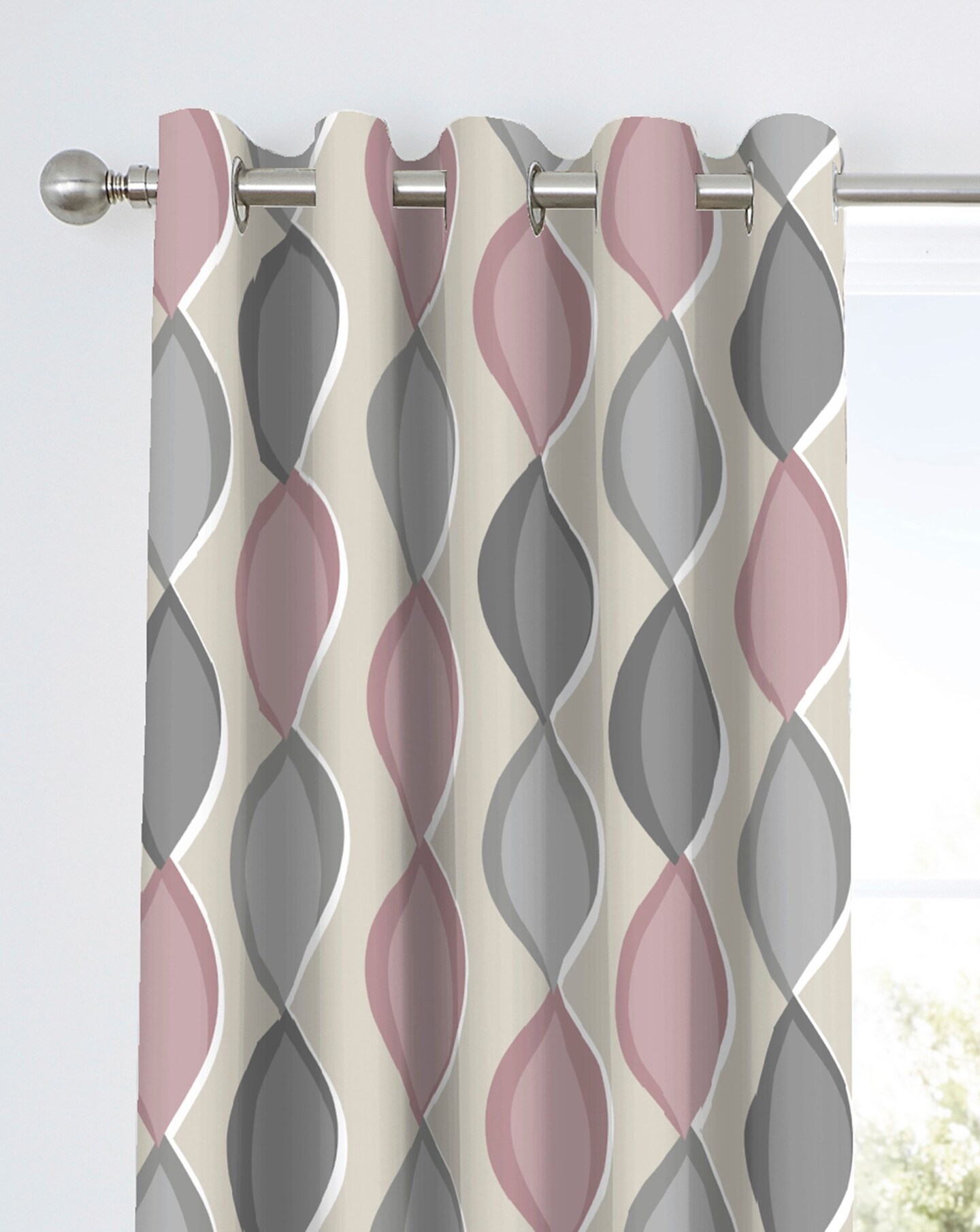 Fusion Lennox Eyelet Curtains
