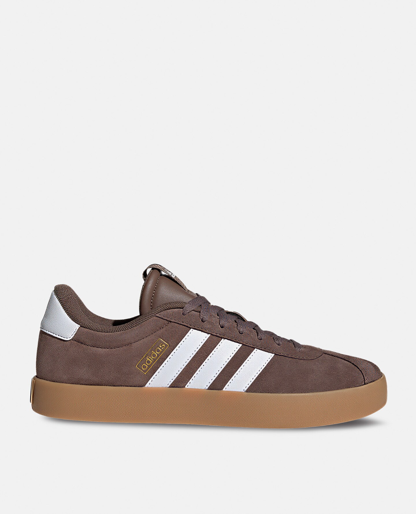 Brown adidas trainers