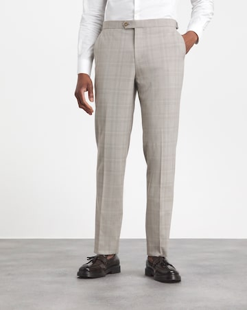 Tailored Check Suit Trouser