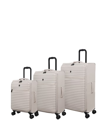 IT Luggage Lineation 3 Piece Set - Moonbeam