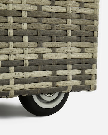 Charles Bentley Rattan Sun Lounger