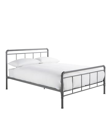 Bowen Metal Bed Frame with 3 Layer Memory Foam Hybrid Mattress