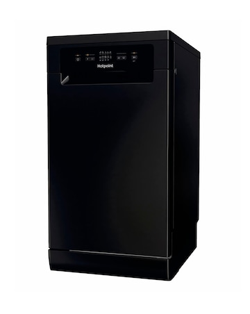 Hotpoint HP2FE10CS90BUK Slimline Dishwasher - 10 Place Settings - Black