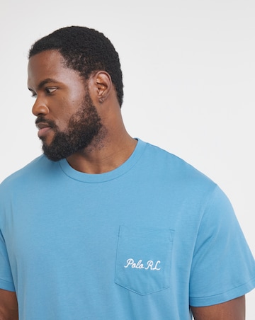 Polo Ralph Lauren Short Sleeve Bear Back Print T-Shirt - Blue