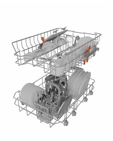 Hotpoint HP2FE10CS90WUK Slimline Dishwasher 10 Place Settings White + Install