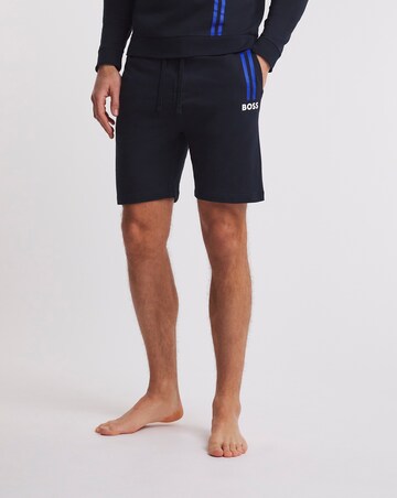 BOSS Navy Authentic Lounge Sweat Shorts