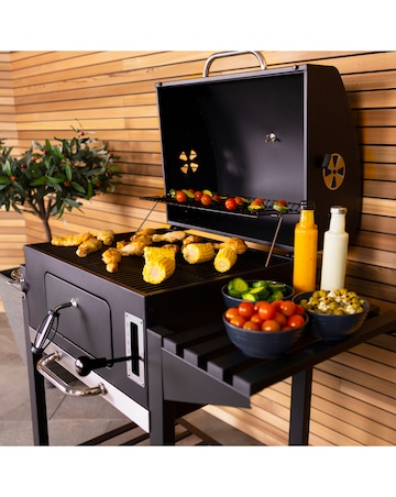 Charles Bentley American Grill Charcoal BBQ