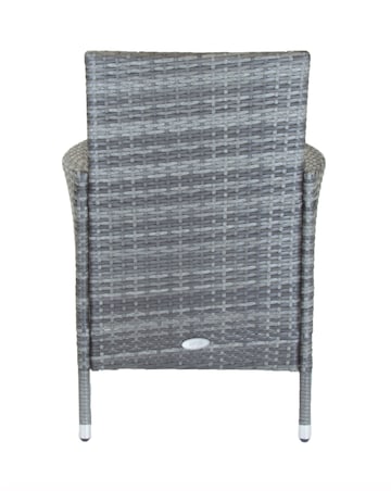 Charles Bentley 6 Seater Round Rattan Dining Set