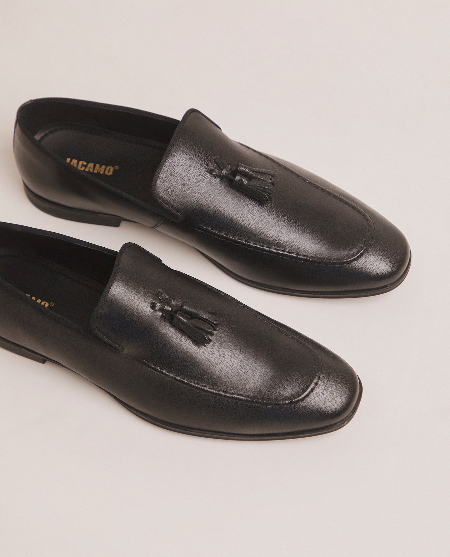 Smart black loafers