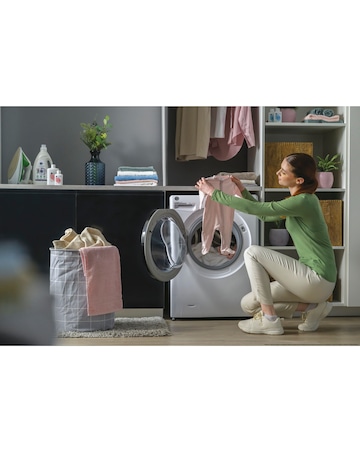 Hoover H-WASH 350 H3WPS496TAMB6-80 9kg Washing Machine - White + installtion