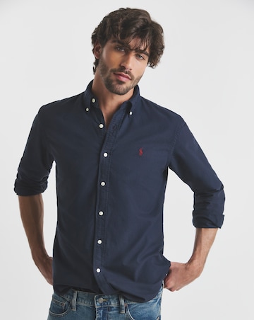 Polo Ralph Lauren Garment Dye Long Sleeve Oxford Shirt