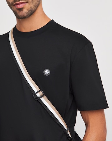 BOSS Short Sleeve BB Metallic Logo Black T-shirt
