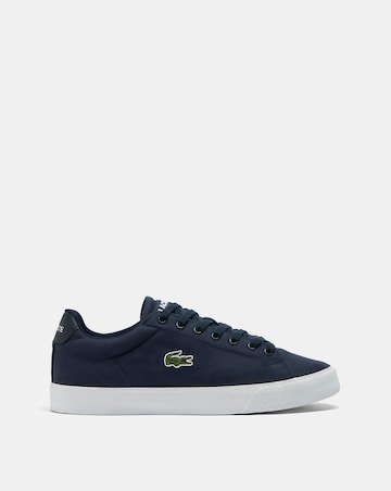 Lacoste Lerond Set Canvas Trainer - Navy