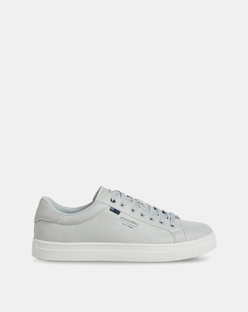 Jack & Jones Bale PU Trainer - Grey/White