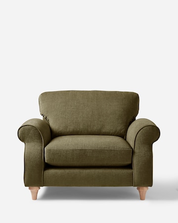 Julipa Colston Chenille Snuggler Chair