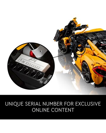 LEGO Technic McLaren P1 Hypercar Set for Adults 42172