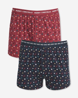 2PK Novelty Loose Boxers