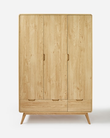 Oslo 3 Door 2 Drawer Wardrobe