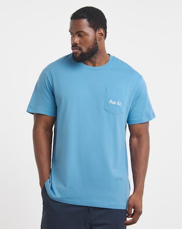 Polo Ralph Lauren Short Sleeve Bear Back Print T-Shirt - Blue