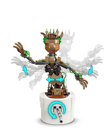 LEGO Marvel Dancing Groot Buildable Animated Toy 76297
