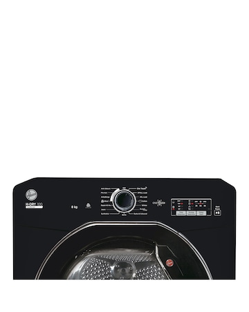 Hoover H-Dry 300 HLEC8LGB-80 8kg Condenser Tumble Dryer - Black