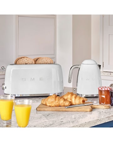 Smeg KLF03 Retro Style White Kettle