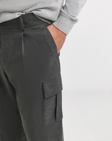 Tailored Flannel Cargo Trouser