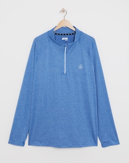 Active 1/4 Zip Track Top