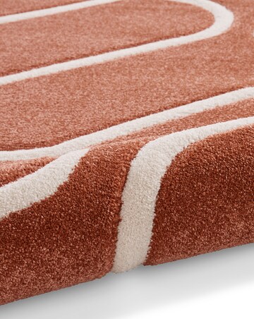 Catherine Lansfield Linear Curve Geometric Rug