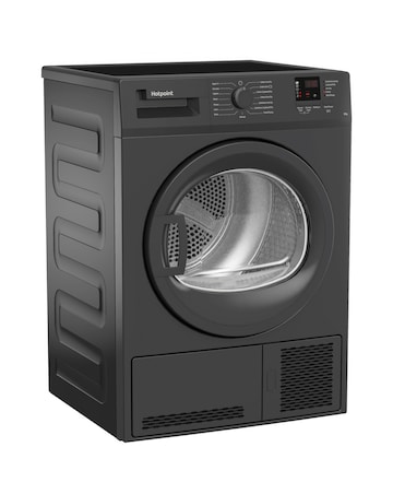 Hotpoint C HD C82 GGGD UK Condenser Tumble Dryer 8kg Graphite + Install