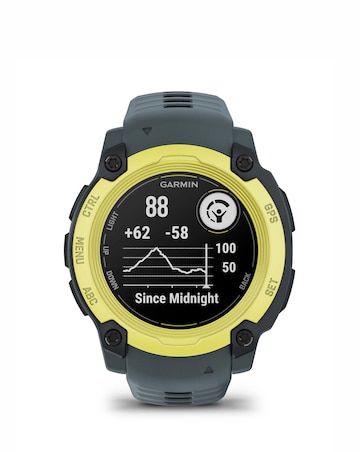 Limited Edition Garmin Instinct E 40mm Smart Watch - Electric Lime/Twlight