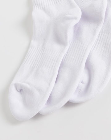 Polo Ralph Lauren 3 Pack Big Pony Crew Sport Sock - White