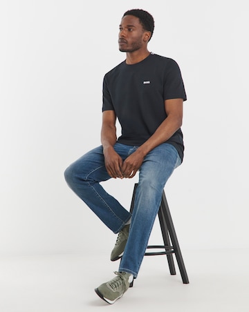 BOSS Short Sleeve Taddy T-Shirt - Navy