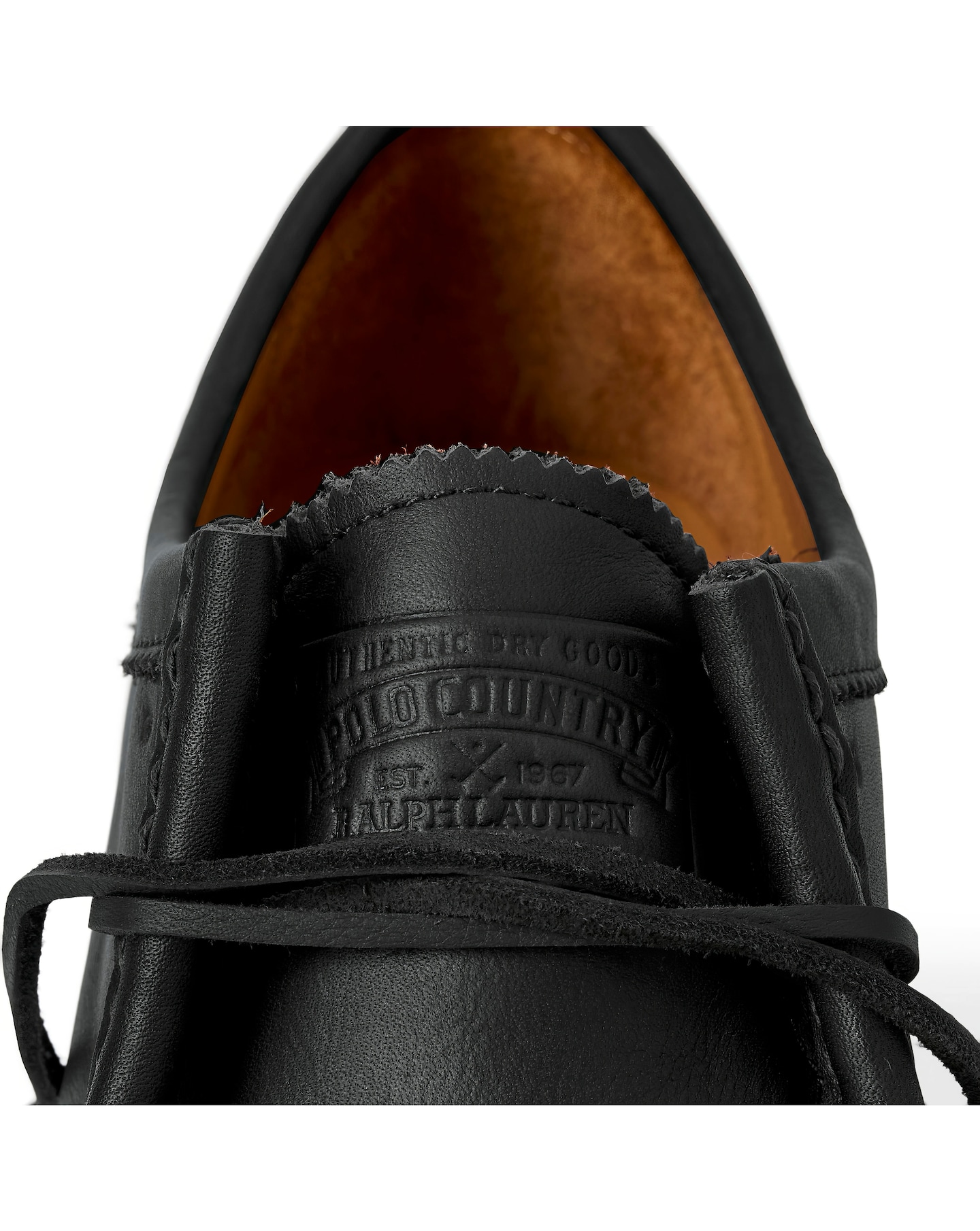 Polo Ralph Lauren Jett Apron Casual Shoe - Black | Jacamo