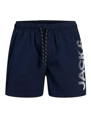 Jack & Jones Maui Logo Swim Short - Navy