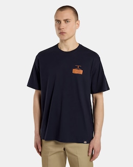 Dickies Short Sleeve Apison Back Graphic T-Shirt - Navy
